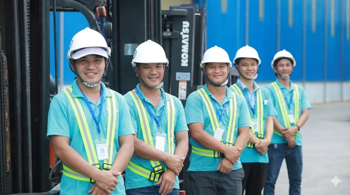 TRA-SAS team members at work