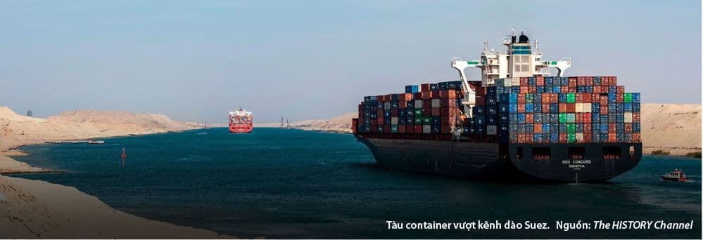 Viễn cảnh vận tải biển container 2024